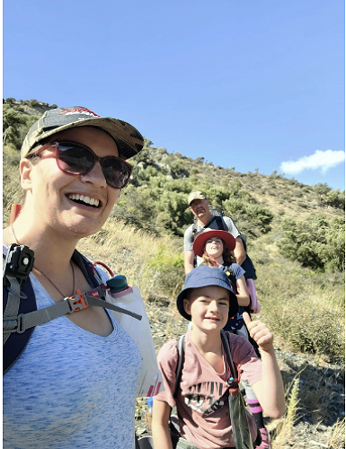 Whanau tramp up the back of Mt Hutt