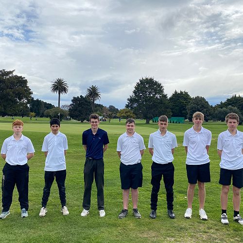 Senior A Golf v Napier Boys' High School - Thursday 27 August
