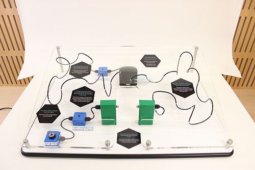 Fibre optics exhibit for Techdome, Penang