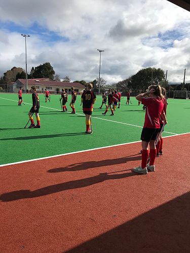 OIS Hockey team - James Hargest