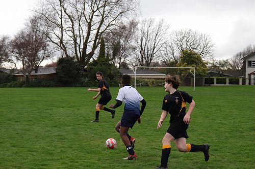 Junior A Football v Wellington College 
