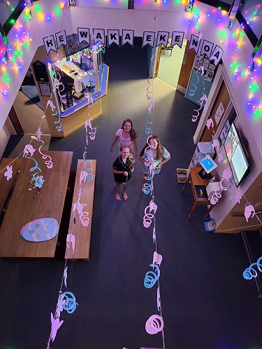 Easter decorations in Bishops Hall