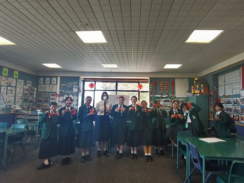 Gate Chinese Club - our finished cuttings