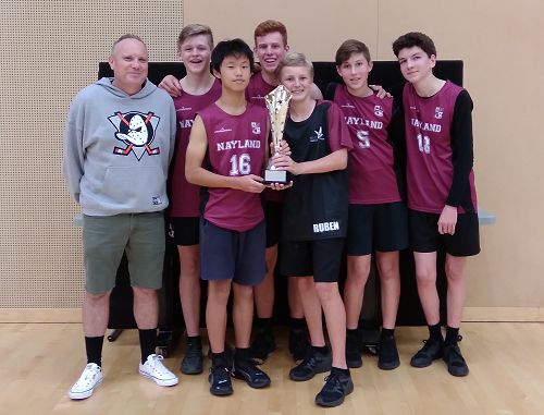 Nayland Junior Boys 10A win Junior College Volleyball Division 1