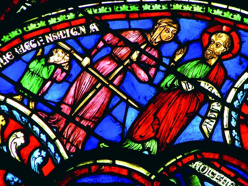 Detail of Bourges Cathedral Window