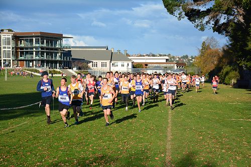 Start of the Junior Race