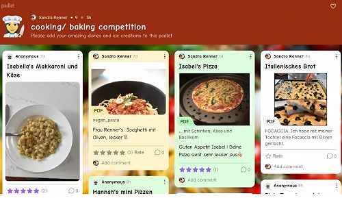 Main dishes competition