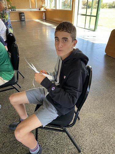 Kit Day Marae Korowai feather activity Vinnie