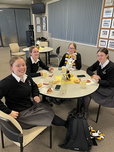 Afternoon tea for netball girls