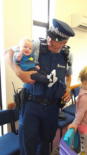 Smiles for the Community Constable