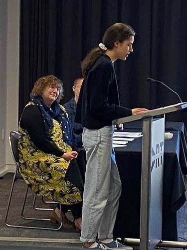 Sophie Woodham reads "The Hills"