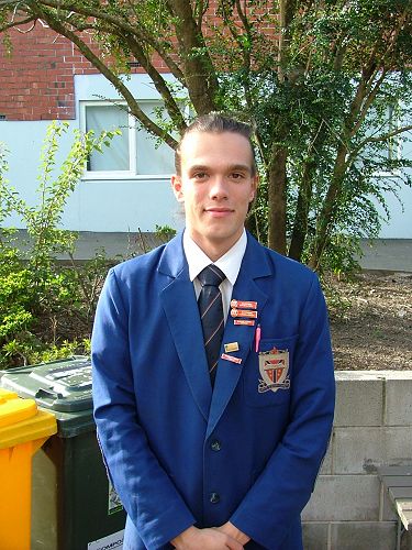 Hamish Simpson was awarded the Overall Best Speaker Award - Debating.
