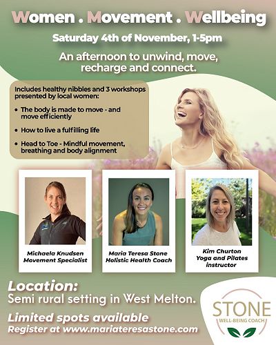 Women, Movement, Wellbeing 23