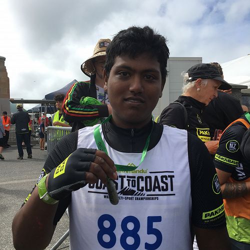Mohammed Hassan at the Coast to Coast event