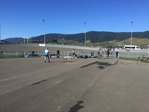 NZ Olympic Sprint Cycling team