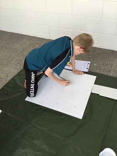 Axel, drawing outline