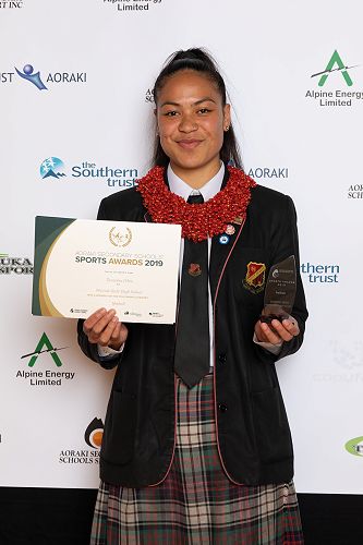 Taneisha Fifita - Winner Future Champion in Netball and Finalist in Overall Female Sportswoman.