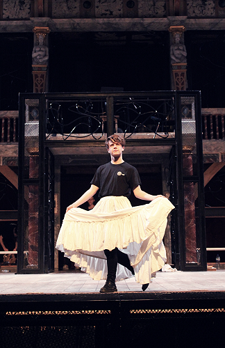 Performing at London's Globe