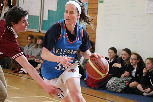 Staff Vs Seniors Basketball Game
