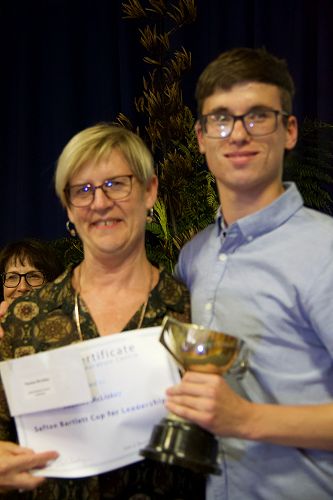 Sefton Bratlett award for Leadership - Thomas McLiskey