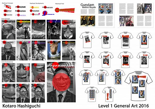 Kotaro Hashiguchi L1 General Art 2016