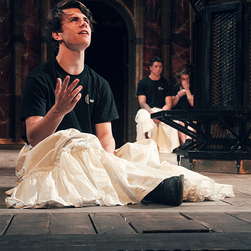 Performing at London's Globe