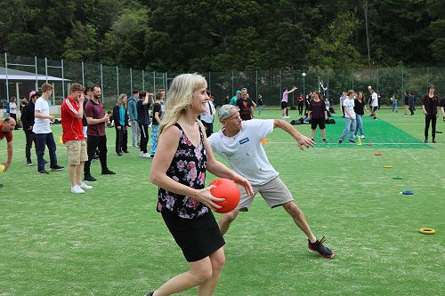 Staff Vs Students Dodgeball