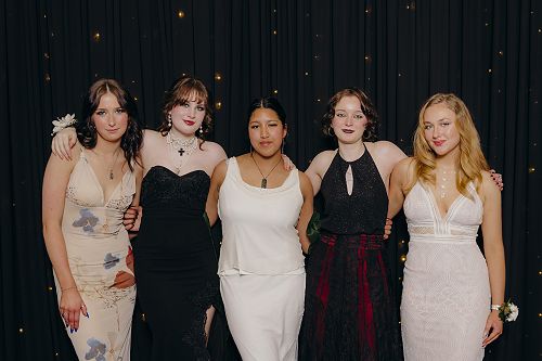 Hannah Gill, Ramona Mahutte, Tallulah Costa, Kate Hayward and Phoebe Brandish