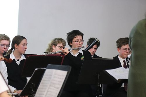 Orchestra Performs at Assembly!