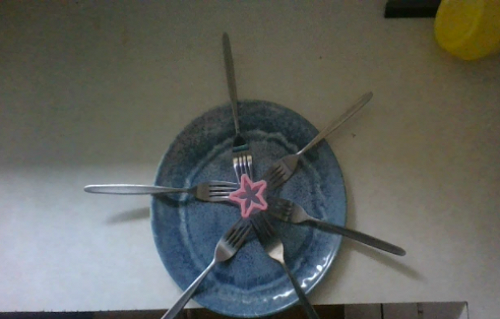 A kitchen mandala from Lilly