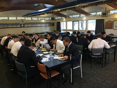 1st XV Pre Match Preparation