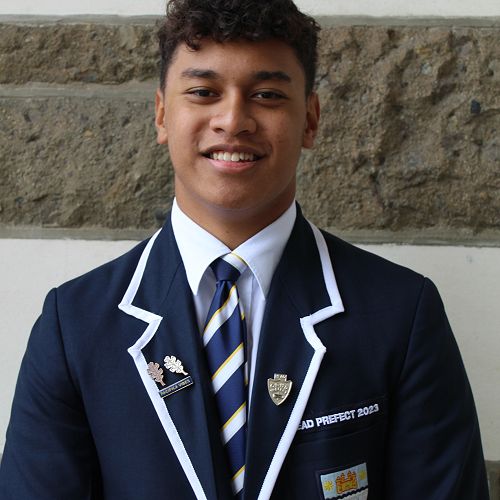 2023 OBHS Head Boy Simi Puni