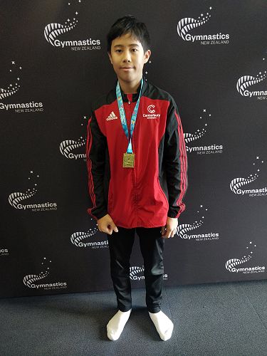 Adam Lim - NZSS Level 5 Men's Artistic Gymnastic Champion
