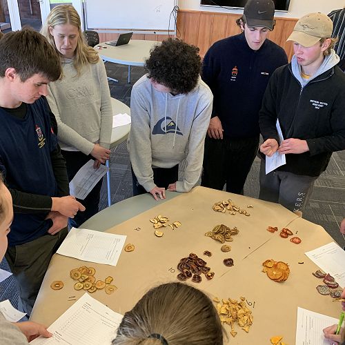 Dried fruit tasting at St Paul's...