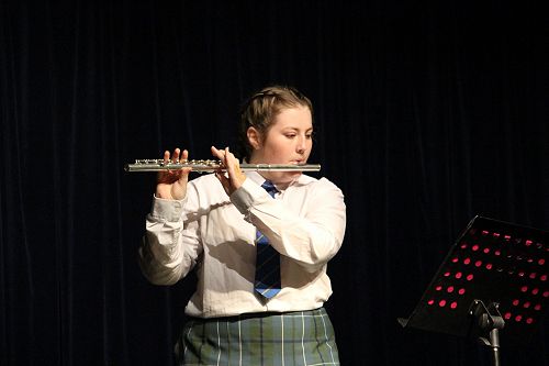 Peter Armstrong Cup - Senior Instrumental Solo Winner Keisha Scott-Bennie