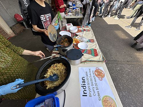 Our Indian Food Stall