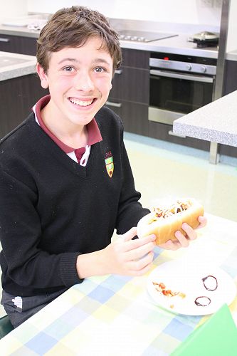 Year 10 Burger Making