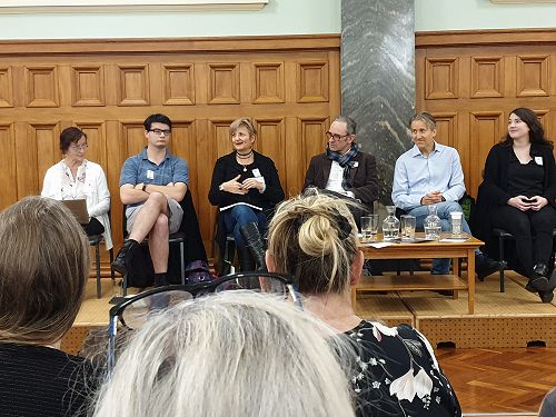 SGCNZ University of Otago Sheilah Winn Shakespeare Festival Wellington Nationals - Assessors' feedback at Parliament