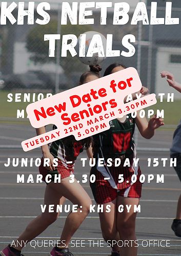 Netball Trials
