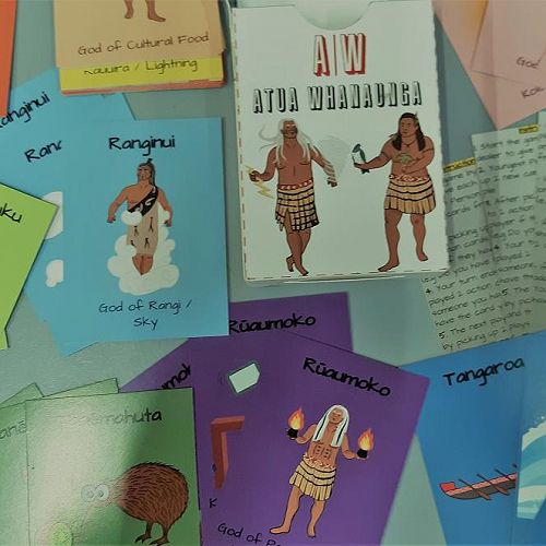 Atua Whanaunga Card Game 