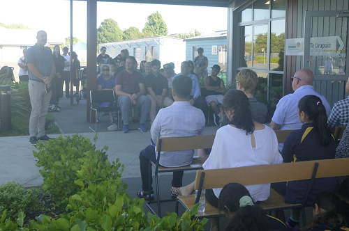 Daniel - speaking on behalf of the Manuhiri (visitors)