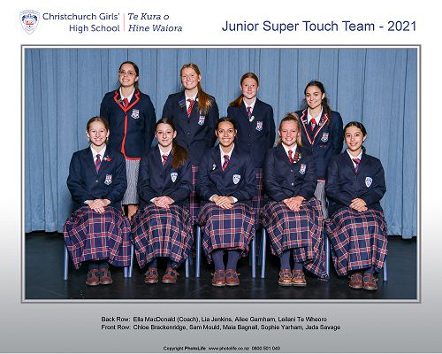 Junior Super Touch Team 2021