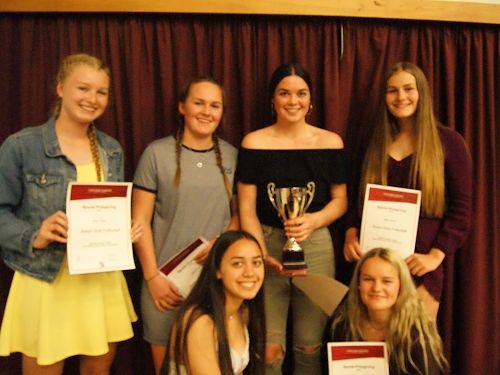 Junior Girls' Volleyball Team