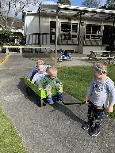 Oscar Juniper Arthur Jonty at Sumner Playgroup