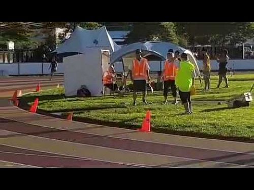 Video: Shay's 100m Relay at North Island Inter  Secondary Schools Championships