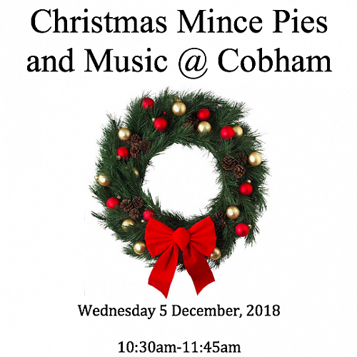 Christmas Mince Pies and Music Concert 2018