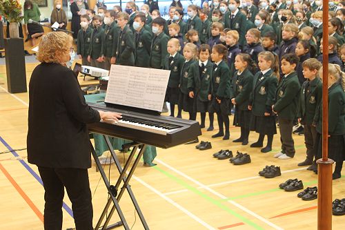 Singing the School Song