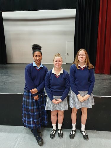 Year 11 Competitors in the Senior Speech Competition