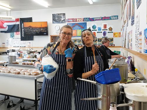 Greymouth High School "cook up" for our community