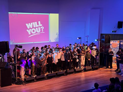 Awards ceremony Smokefree Rockquest 2024